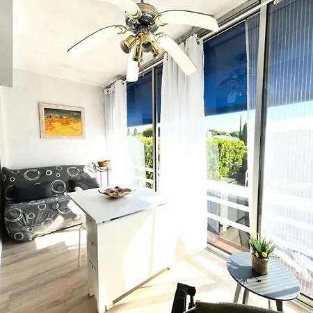 아파트 Les Jardins Du Port - Superbe T2 En Rez De Jardin Dans Avec Piscine Mae-2363 *
