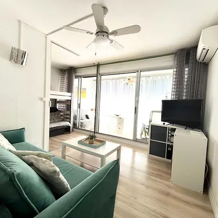 Les Jardins Du Port - Superbe T2 En Rez De Jardin Dans Avec Piscine Mae-2363 Apartmán