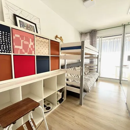 Les Jardins Du Port - Superbe T2 En Rez De Jardin Dans Avec Piscine Mae-2363 Apartmán